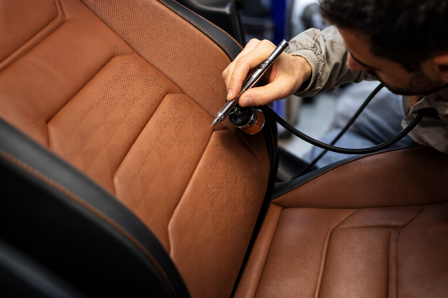 Lederreparatur für Autositze und Innenräume